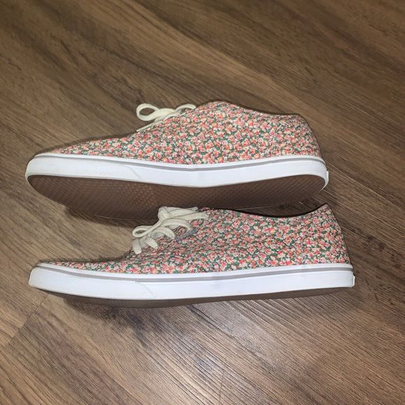 VANS Womens Multicolor Floral 500714 Canvas Low Top Lace Up Sneaker Size 9.5 - Picture 7 of 7